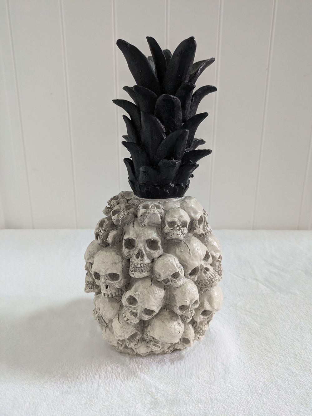 Decorative Skull Pineapple Sculpture